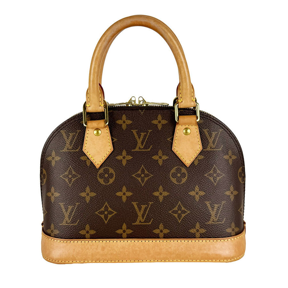 Louis Vuitton LOUIS VUITTON Handbag Shoulder Bag Monogram Alma BB Canvas Brow...